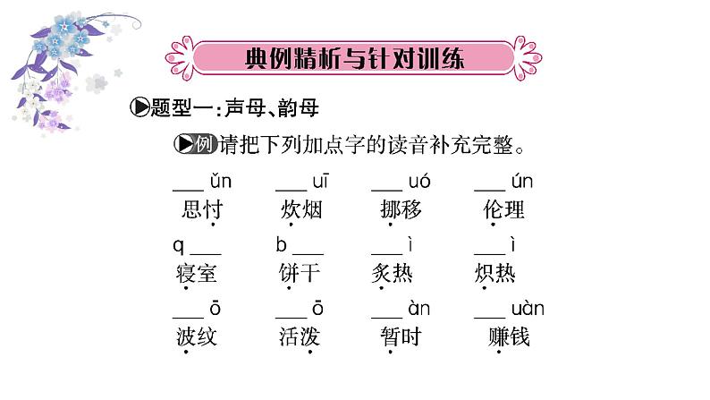 小升初集训一拼音与字 课件05