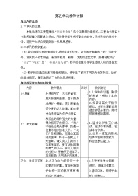 小学语文人教部编版四年级上册第五单元单元综合与测试教学设计