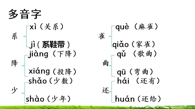 四年级上册语文专项复习课件：生字第6页