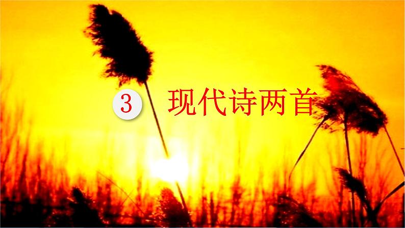 3.《现代诗两首》课件02