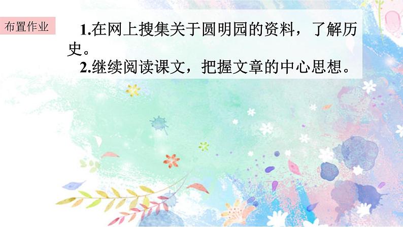 14 圆明园的毁灭 课件07