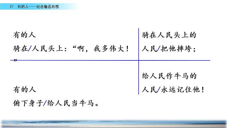 28《有的人——纪念鲁迅有感》课件06