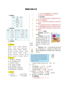 小学语文人教部编版一年级上册课文 1综合与测试学案