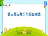 部編版五年級(jí)上冊(cè)語(yǔ)文第三單元單元復(fù)習(xí)與測(cè)試課件