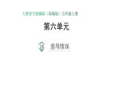 语文部编版五年级上册18慈母情深(ppt课件+课时训练)