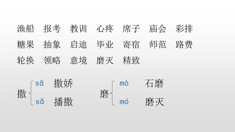 语文部编版五年级上册19.父爱之舟(ppt课件+课时训练)06