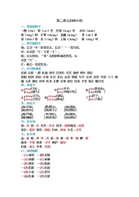 小学语文人教部编版二年级上册语文园地二课后练习题