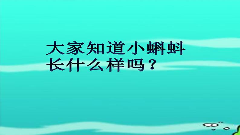 部编语文二年级上册《小蝌蚪找妈妈》课件PPT3第3页