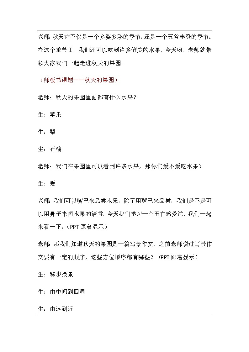 小学作文《秋天的果园》课件教案第2页