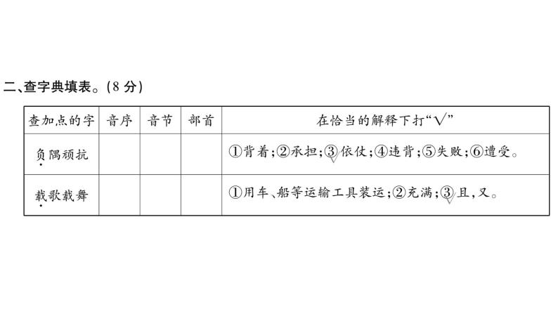 决胜百分百-语文-人教版 试卷课件03