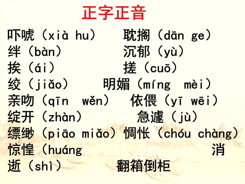 语文六年级下册9那个星期天示范课课件ppt