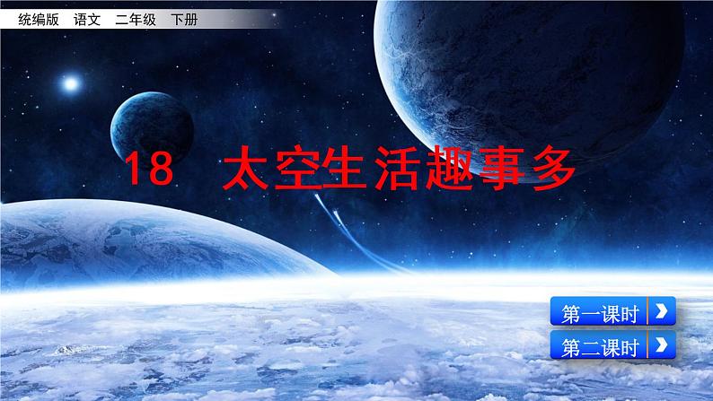 18 太空生活趣事多（教学课件）_人教部编版语文二下第2页