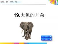 小学语文人教部编版二年级下册19 大象的耳朵完美版ppt课件