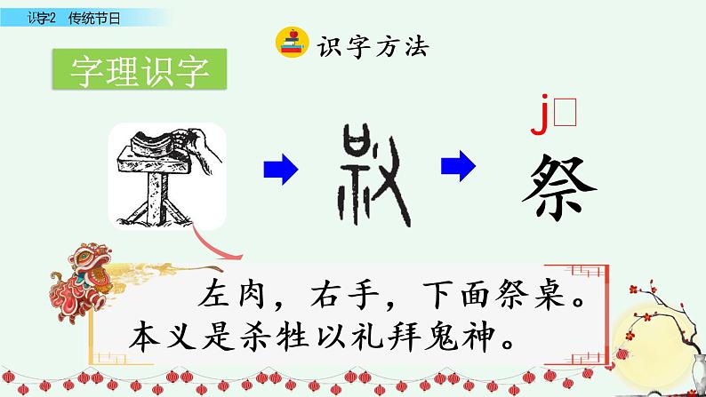 部编版语文二年级下册：识字2  传统节日 精品PPT课件（含音/视频）06