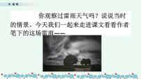 小学语文人教部编版二年级下册16 雷雨精品课件ppt