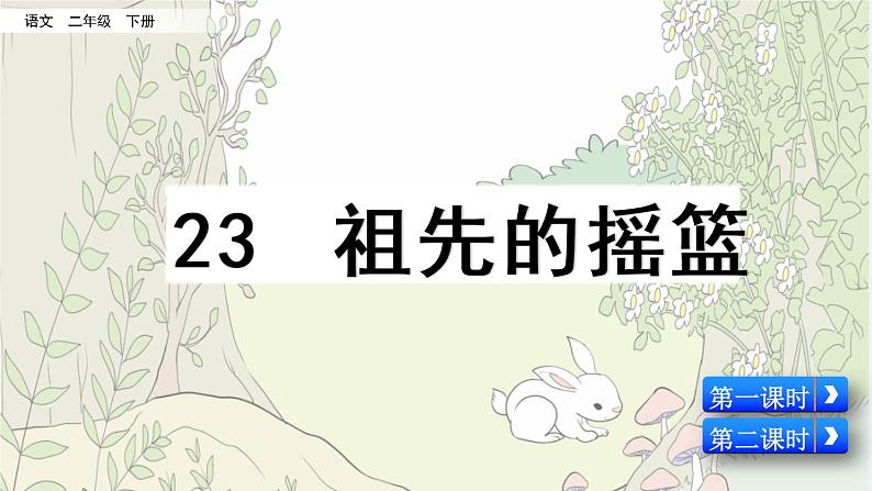 部编版语文二年级下册：23 祖先的摇篮 精品PPT课件（含音/视频）06