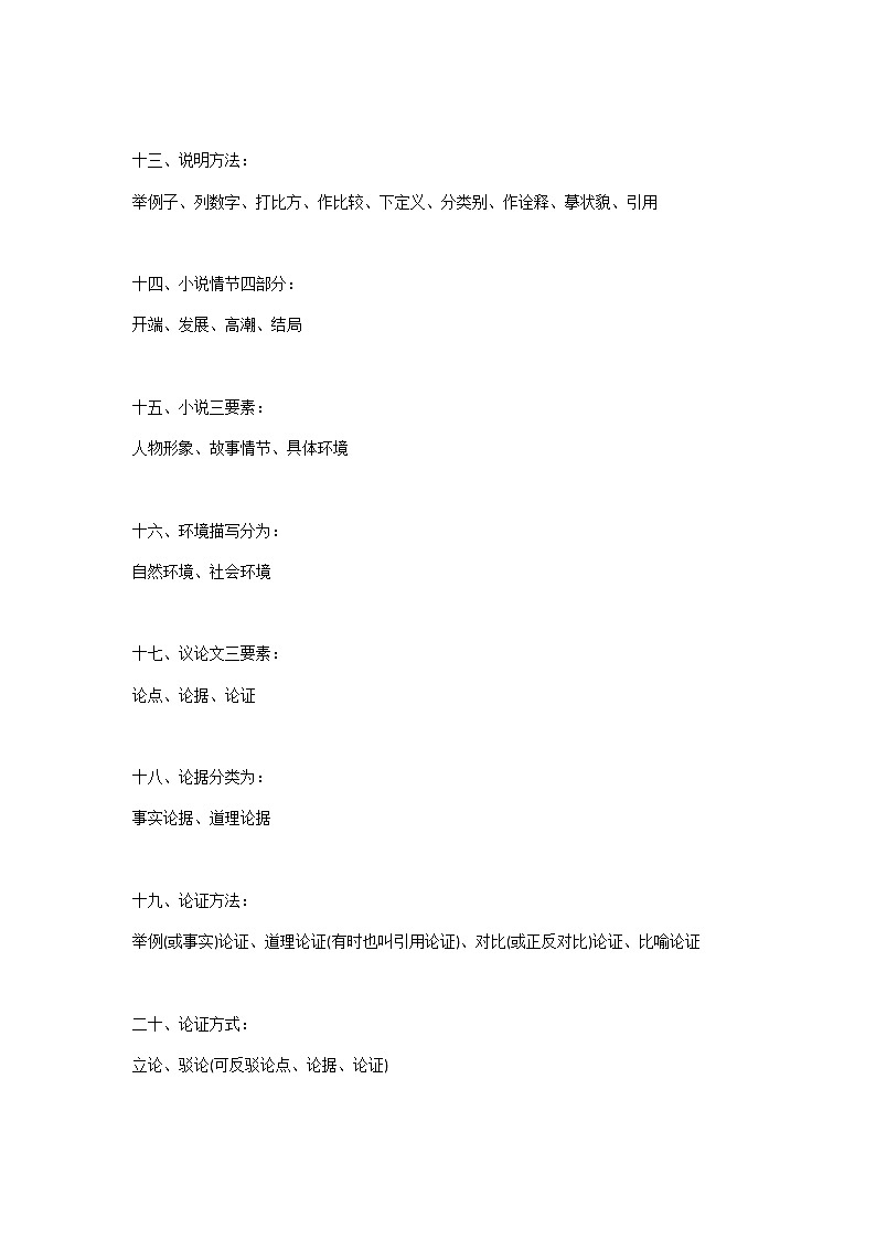 小升初语文专项复习：作文专题（清单、技巧、分类指导）03