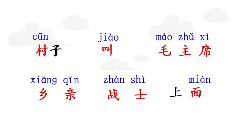 1 吃水不忘挖井人（课件）小学语文一年级下册06