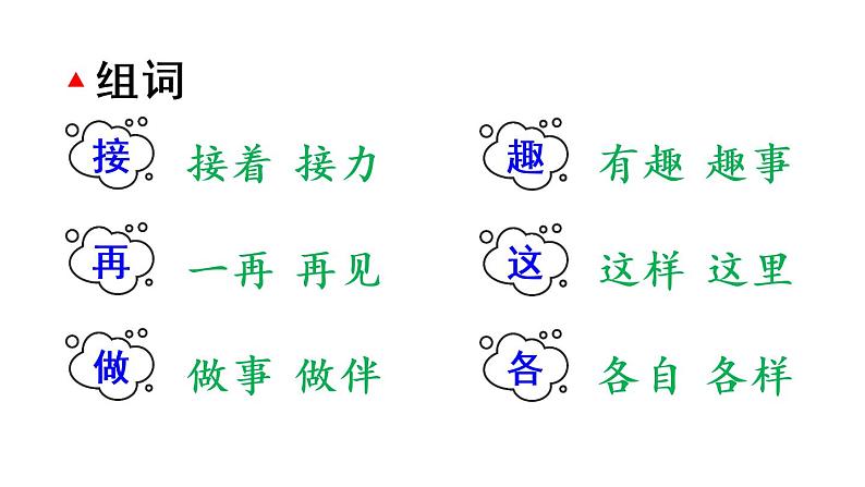 3 一个接一个（课件）小学语文一年级下册08