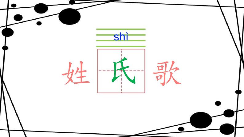 一年级下册语文课件识字一2. 姓氏歌(人教部编版)（77张PPT）02