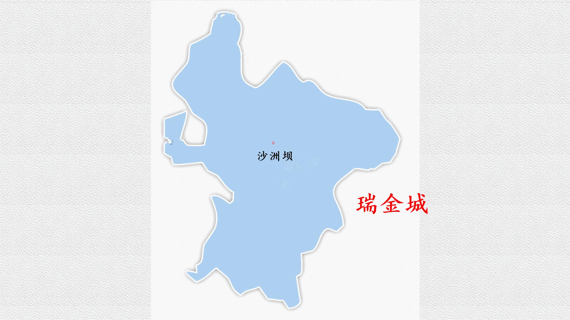 沙洲坝地图图片