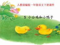 语文一年级下册5 小公鸡和小鸭子授课课件ppt