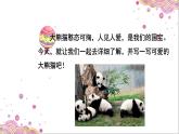 小学 语文 人教部编版 三年级下册第七单元习作《国宝大熊猫》课件