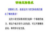 部编版三年级语文下册第一单元 口语交际：春游去哪儿玩 PPT课件