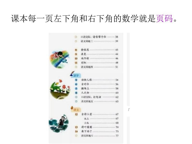 部编版一年级语文上册我上学了精品课件第4页