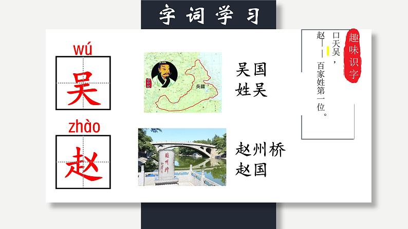 部编版语文一下-识字2-《姓氏歌》精品课件08