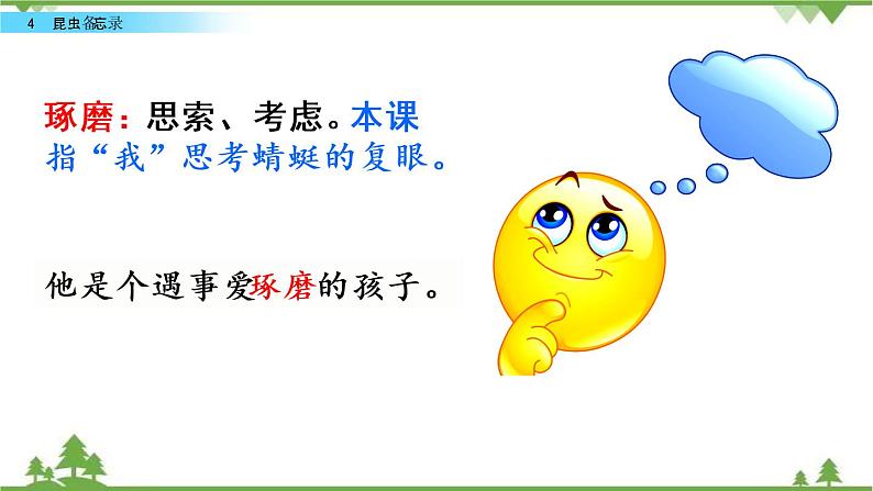 人教部编版三年级下册1.4昆虫备忘录课件第8页