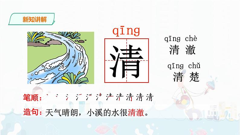 识字3《小青蛙》课件+素材07