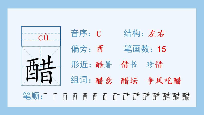 1 北京的春节（生字+听写）PPT课件03