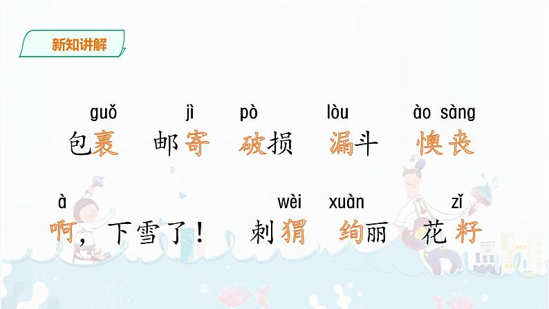 部编版语文二下：3.《开满鲜花的小路》PPT课件+音频05