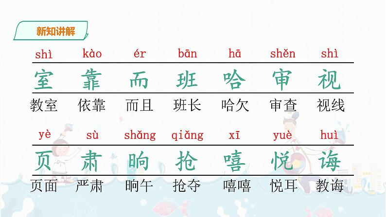 部编版语文二下：13《画杨桃》PPT课件+音频06