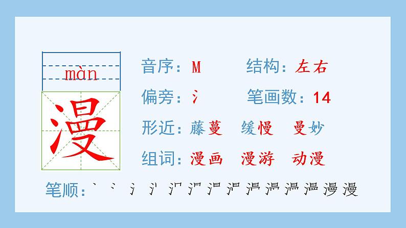 人教部编版语文四年级下册 9.短诗三首（生字+听写）PPT课件03