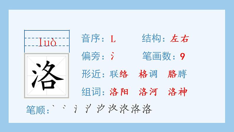 人教部编版语文四年级下册 22.古诗三首（生字+听写）PPT课件04
