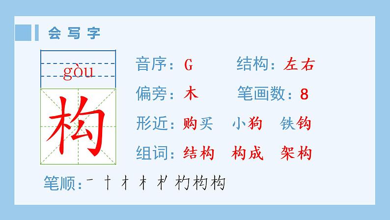 人教部编版语文四年级下册 2.乡下人家（生字+听写）PPT课件02