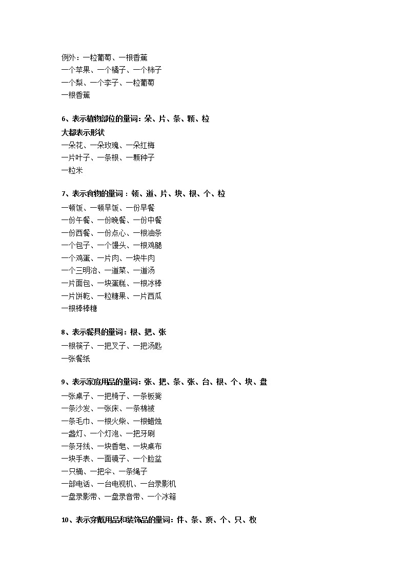 部编版二年级语文下册掌握这18种量词第2页