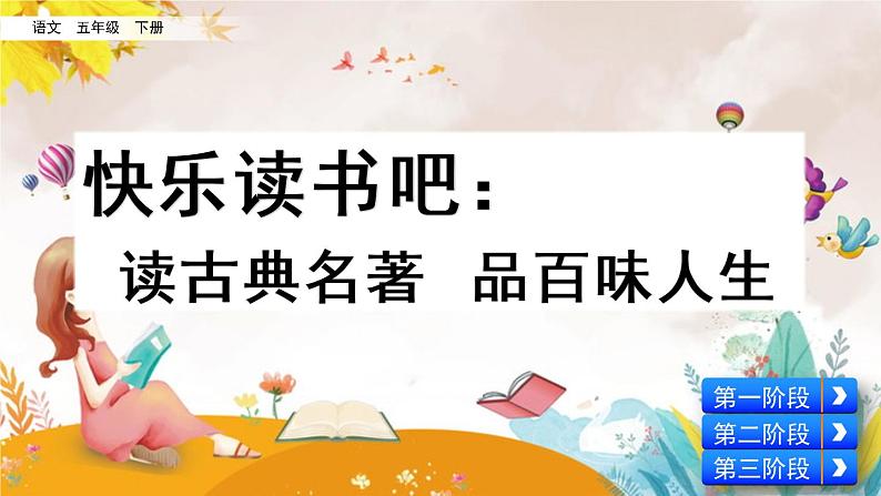 部编版五年级语文下册 2.8 快乐读书吧：读古典名著，品百味人生（PPT课件+素材）04