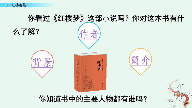 部编版五年级语文下册 2.4 红楼春趣（PPT课件+素材）01