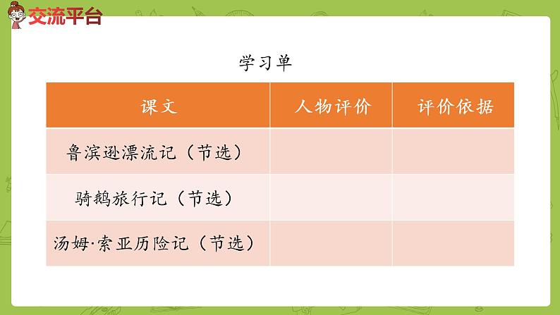 部编版六年级语文下册  语文园地（PPT课件+素材）03