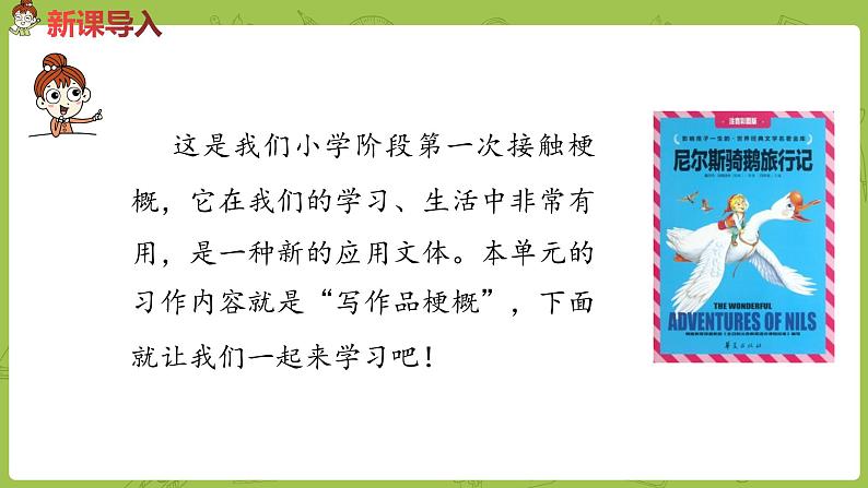 部编版六年级语文下册 《写作品梗概》（PPT课件+素材）04