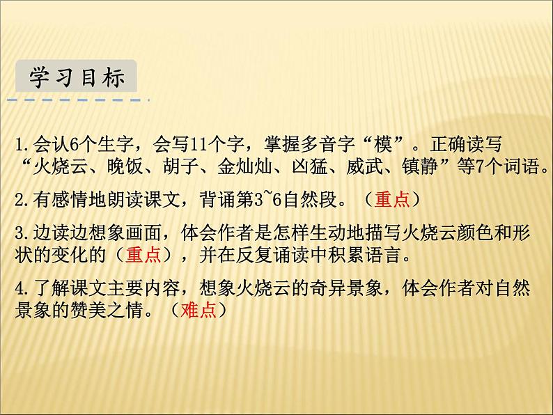 部编版小学语文三年级下册课件24  《火烧云》 (21张)课件02