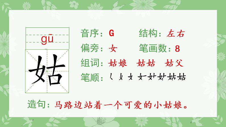 人教部编版语文二年级下册 2 找春天（生字+听写）PPT课件04