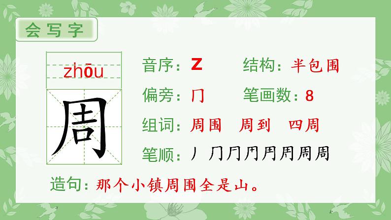 人教部编版语文二年级下册 10 沙滩上的童话（生字+听写）PPT课件02