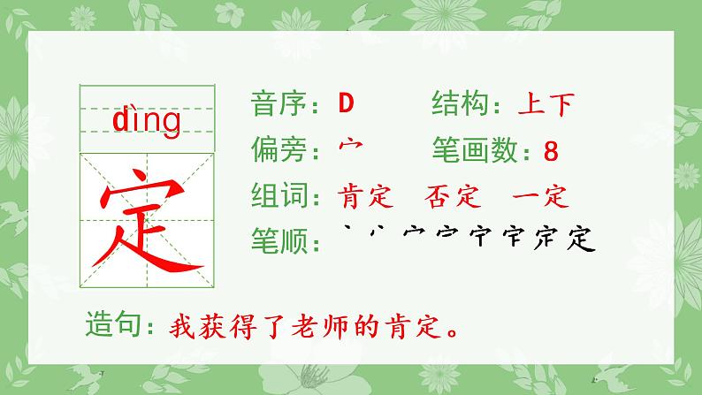 人教部编版语文二年级下册 20 蜘蛛开店（生字+听写）PPT课件04