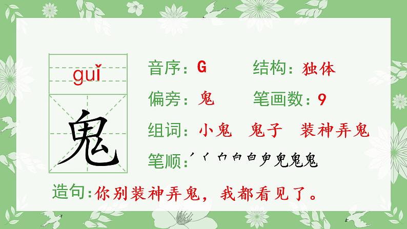 人教部编版语文三年级下册 19 剃头大师（生字+听写）PPT课件04