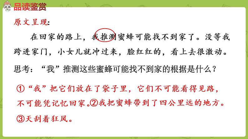 部编版三年级语文下册 第4单元 14.《蜜蜂》（PPT课件）07