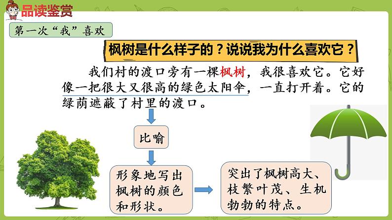 统编版语文二年级（下）第4单元9《枫树上的喜鹊》课时2第6页